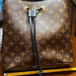 Luxury Brown Designer Bucket Bag